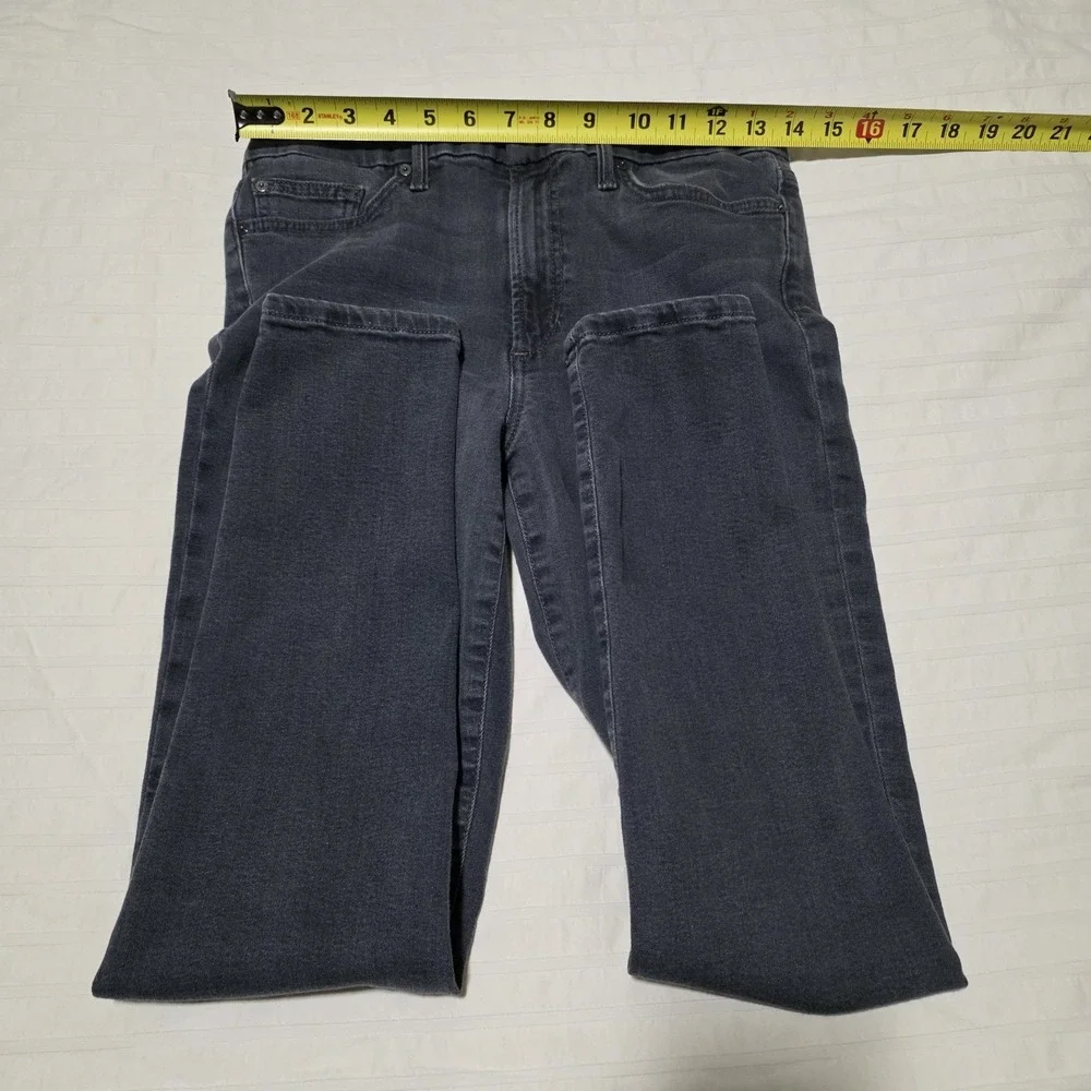 Joe's Jeans The Charlie High Rise Skinny Ankle Jeans‎ Black/Gray Women's Size 28